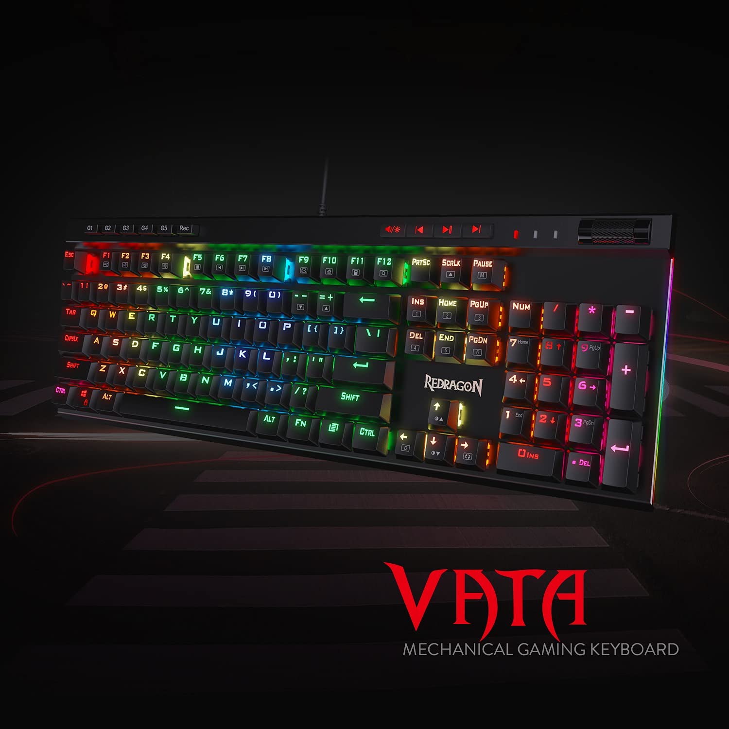 Redragon K580 VATA Mechanical Keyboard - Gadget House Nepal