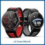 L6 Smartwatch Blood Pressure IP68