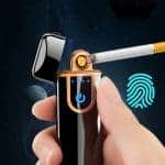 USB Electric lighter Double Sided Windproof Coil
