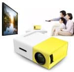 Portable Mini Projector, Full Color LED LCD Video Projector