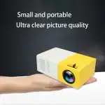 Portable Mini Projector, Full Color LED LCD Video Projector - Image 2