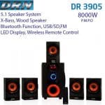 DRN Dr 3905 5.1 Speaker 500W