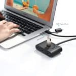 USB HUB WITH TYPE C UGREEN- 4 PORT