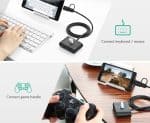 USB HUB WITH TYPE C UGREEN- 4 PORT