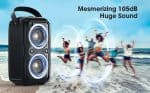 W-KING T9 Bluetooth Speaker 80W - Image 4
