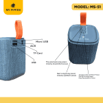 My Power Bluetooth Speaker MS-51.