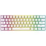 Fantech MK857 RGB Mechnical Keyboard ( White ) - Blue Switch - Image 2
