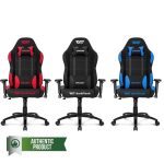 DarkFlash & AKRacing co-branding partner ship DF-7012 Gaming Chair Blue - Red - Black