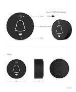 Cleverdog Smart WiFi Doorbell with Voice Message for Home Security - Image 2