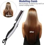 Beard Straightener Comb Quick Heated Brush Styler For Mens DOB STYLER - Image 4