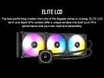 CORSAIR iCUE H150i ELITE LCD Display Liquid CPU Cooler - Image 9