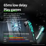 PLEXTONE 4GAME TWS EARBUD GAMING EARPHONE BLUETOOTH 5.1 TOUCH CONTROL HEADSET MUSIC - Image 5