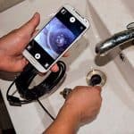 Flexible Waterproof Camera Inspection 6 LED Camera with 2M Cable for Android, PC & notebok. Camera