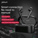 Picun True Wireless W19 Earbuds 36 Hours Playtime USB-C - Image 3