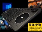 Corsair K83 Wireless Keyboard Works w/PC, Smart TV, Streaming Box- Backlit LED, Black - Image 2