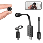 Mini Hidden Camera, Small USB Plug, 1080P Indoor Security