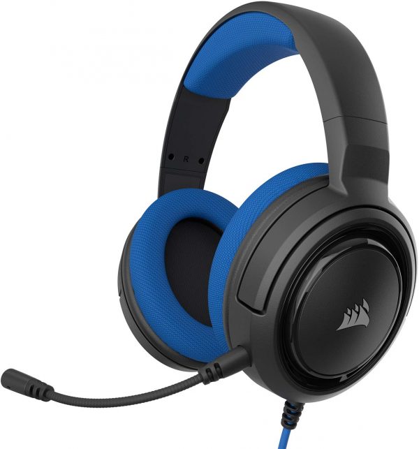 Corsair HS35 Gaming Headset Blue – headphones