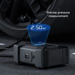 Licheers LC376 12V Air Compressor, Portable Smart Tire Inflator with Emergency Light, Air Pump for Car Motorcycle Tire Pump (Digital Display) - Image 4