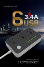 LDNIO SC3604 Power Strip Surge Protector Multiplug - Image 3