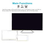WECAST E19 1080p Chromecast Dongle Wireless HDMI  Media TV Stick Display Receiver Miracast Airplay - Image 4