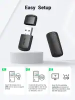 UGREEN AC650 USB WiFi Adapter for Desktop PC 5G 2.4G Dual Band WiFi Dongle Mini Wireless USB Computer Network Adapter - Image 3