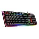 Redragon K595 RGB Ratri Gaming Mechanical Keyboard - Black Switches