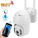 Mango Smart WiFi IP Camera, 2K, Infrared Night Vision Two-Way Intercom Security, IP66 Waterproof Pan‑tilt Rotation CCTV - Image 3