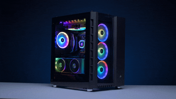 Corsair Crystal Series 680X RGB High Airflow Tempered Glass ATX Smart Case, Black