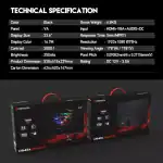 Fantech 24" Gaming Monitor, GM242AC CHIMERA - 144Hz Frameless Design PC Curved - Image 6