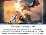 Optoma UHD35+ True 4K UHD Gaming Projector | 3,600 Lumens | 4.2ms Response Time at 1080p with Enhanced Gaming Mode | 240Hz Refresh Rate - Image 5