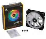 Corsair LL Series LL120 RGB 120mm Fan Dual Light Loop RGB LED PWM Single Pack - Image 4