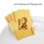 Golden deck of playing Cards, Waterproof - Image 5