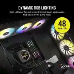 CORSAIR iCUE H150i ELITE LCD Display Liquid CPU Cooler - Image 5