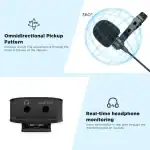 BOYA by-XM6 2.4GHz Dual Wireless Lavalier Microphone System Camera Phone Video Recording - Image 3