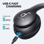 Anker Soundcore Life 2 Neo Wireless Headphone 60H Playtime, USB-C Fast Charging, High Bass, AUX Input (Renewed) - Image 3