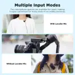 BOYA by-XM6 2.4GHz Dual Wireless Lavalier Microphone System Camera Phone Video Recording - Image 6