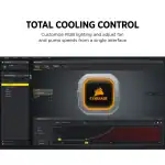 Corsair Hydro Series H100i PRO RGB AIO Liquid CPU Cooler - Image 3