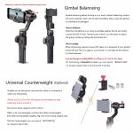 Zhiyun Smooth 4 Professional Gimbal Stabilizer for iPhone Smartphone Android Handheld - Image 6