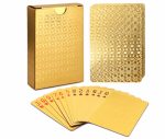 Golden deck of playing Cards, Waterproof