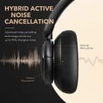 Anker Life Q30 Headphone - Hybrid Active Noise Cancelling with Multiple Modes, Soundcore App, 40H Playtime, Multipoint Connection - Image 2
