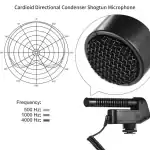 BOYA BY-VM600 Cardioid Microphone 3.5mm For Interview - Image 6