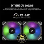 Corsair H100i RGB PLATINUM AIO Liquid CPU Cooler - Image 6