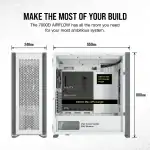 CORSAIR 7000D AIRFLOW Full-Tower ATX PC Case, White - Image 3