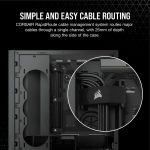 Corsair iCUE 5000X White RGB Tempered Glass Mid-Tower ATX PC Smart Case — White - Image 3