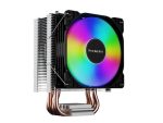 Huntkey Frozen 400 Colorful High-Performance CPU Air-Cooled Radiator, 4 Heat Pipe Design, Low Noise, 120R Fan, RGB Lighting Effect, Compatible With Intel/AMD Platform - Image 3