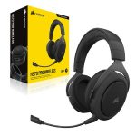 CORSAIR HS70 Pro Wireless 7.1 Carbon headset, Gaming headphones