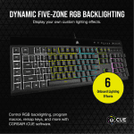 Corsair K55 RGB PRO Gaming Keyboard - Image 2