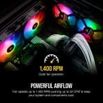 Corsair iCUE SP120 RGB Pro Cooling Fan RGB Pro Performance 120mm Cooling Fan - Image 2