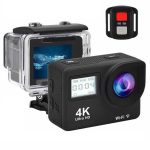 H23RT Action Camera 4K Ultra HD Double LCD WiFi With Remote - Image 4