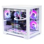 DarkFlash C305 White Case - ATX Tempered